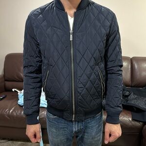 Navy Bomber Jacket